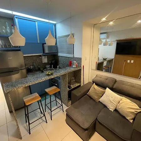 Lindo Apartamento Mobiliado, Uma Quadra Da Praia! Appartement